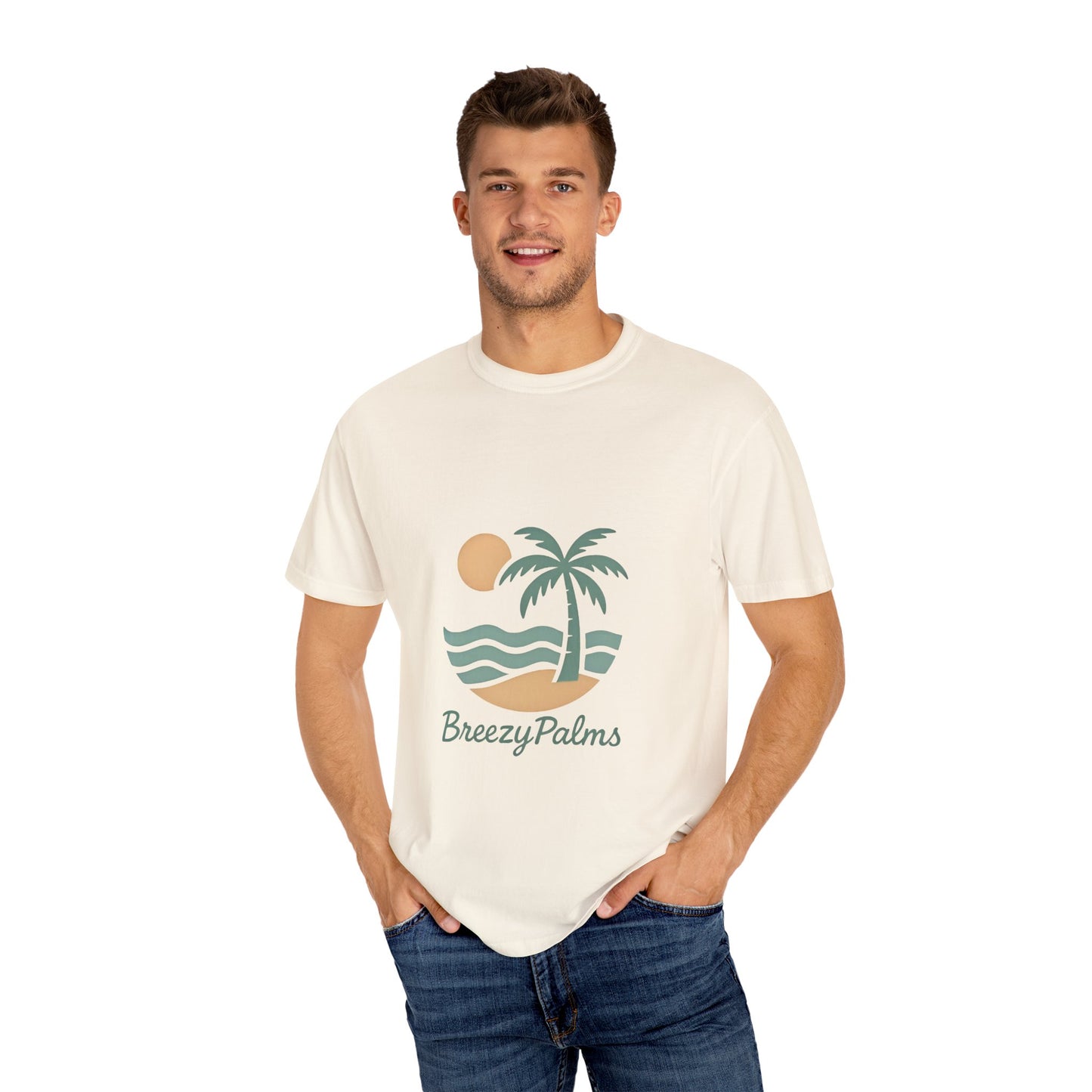 Breezy Palms Unisex T-Shirt - Casual Summer Vibe