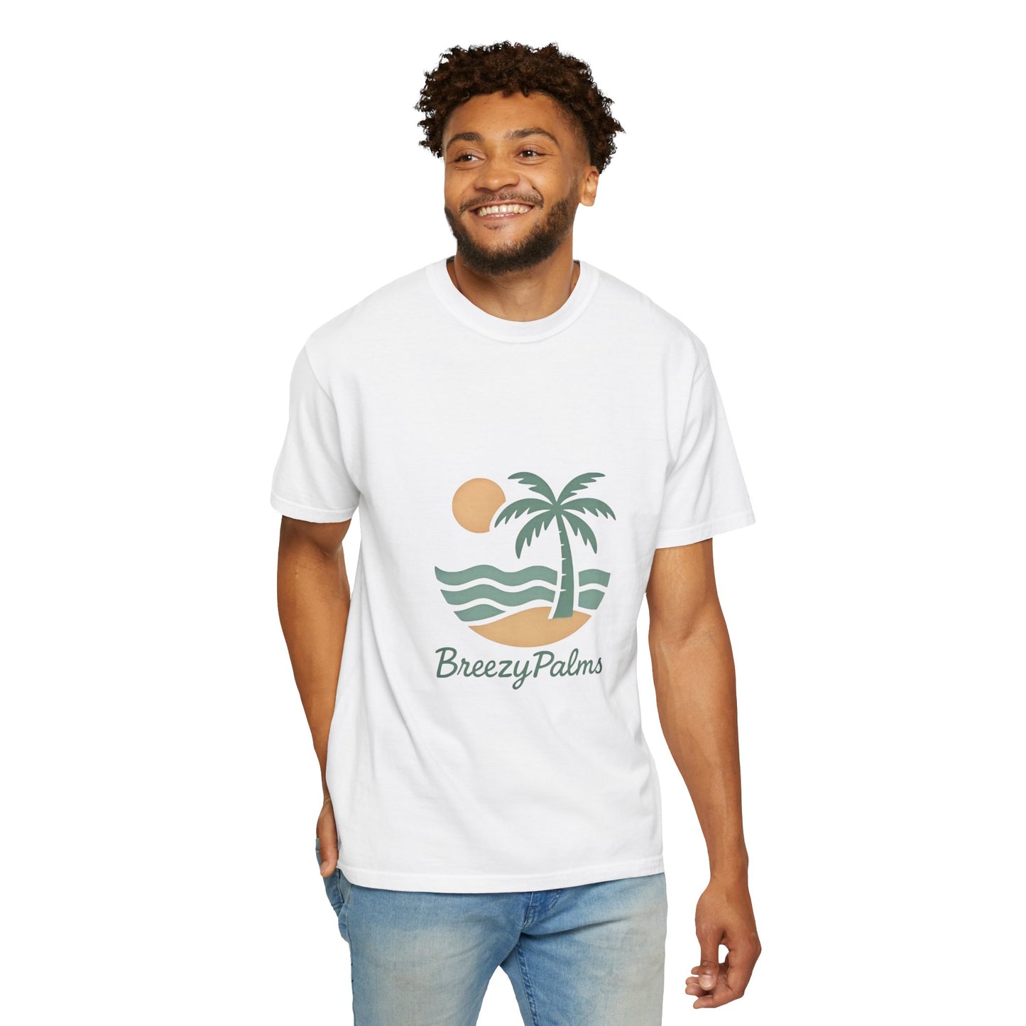 Breezy Palms Unisex T-Shirt - Casual Summer Vibe