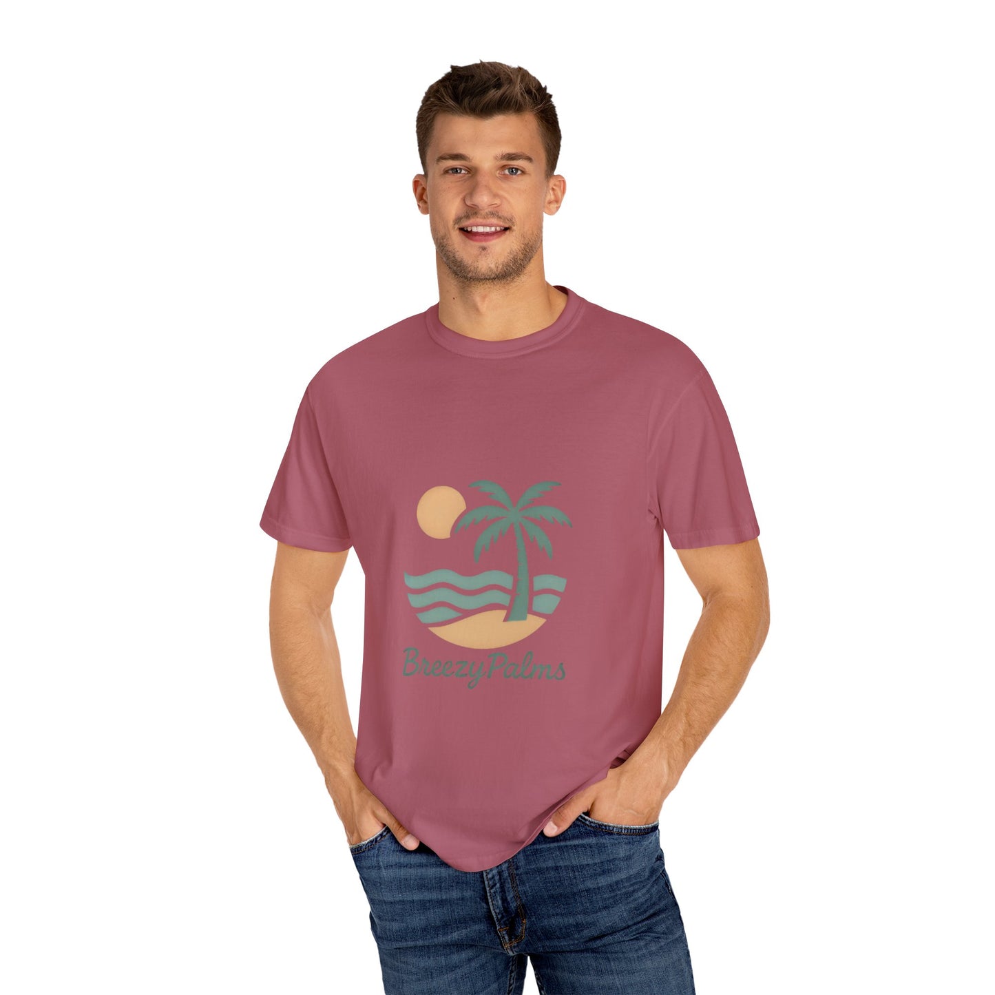 Breezy Palms Unisex T-Shirt - Casual Summer Vibe