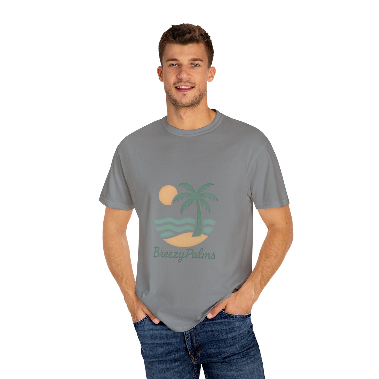 Breezy Palms Unisex T-Shirt - Casual Summer Vibe