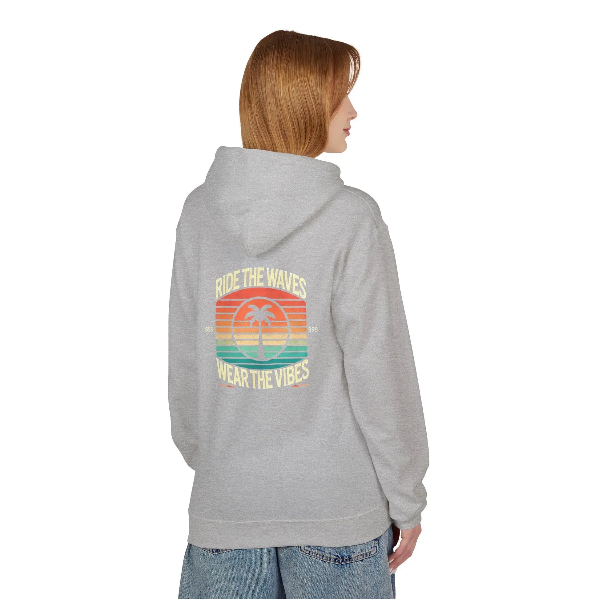 Breezy Palms Beachwear Woman’s  Hoodie - Ride the Waves & Wear the Vibes Printify