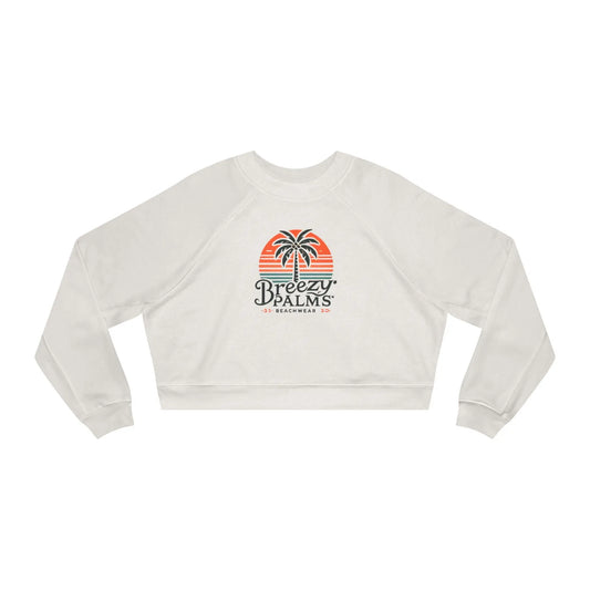 Breezypalms Women's Cropped Fleece Pullover Printify