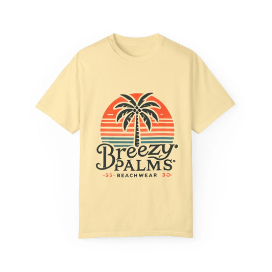 Breezy Palms Beach T-Shirt - Ride the Waves, Wear the Vibes Printify