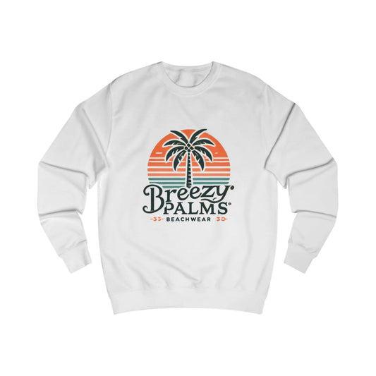 Breezy Palms Unisex Sweatshirt - Tropical Beachwear Printify