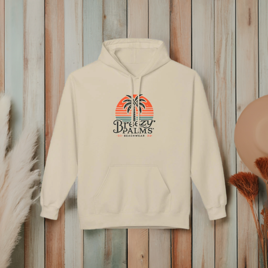 Breezy Palms Beachwear Hoodie - Ride the Waves & Wear the Vibes